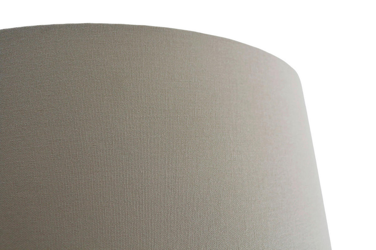 STEHLEUCHTE  30/175/30 cm   - Schwarz/Naturfarben, Design, Holz/Textil (30/175/30cm) - P & B