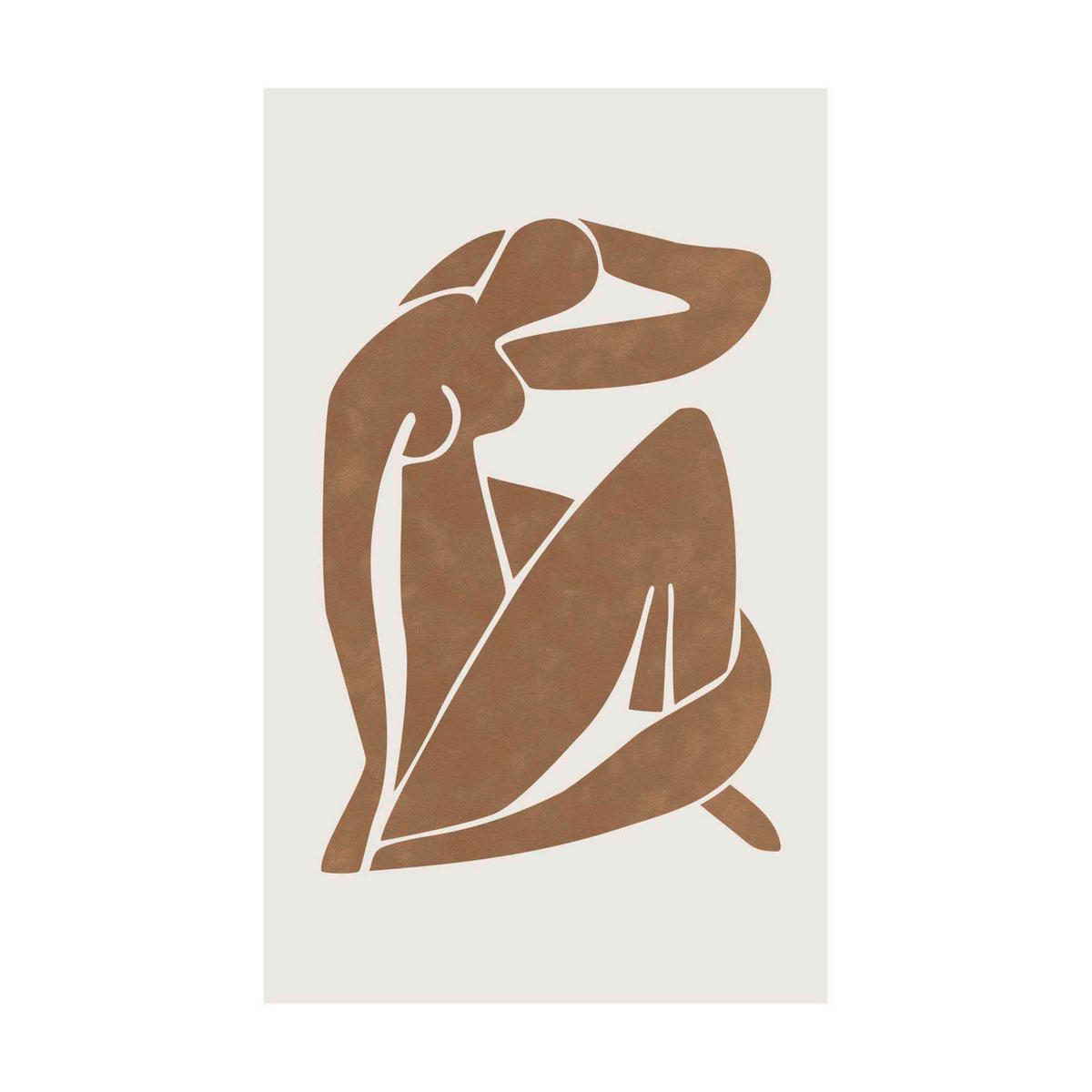 BILD Frauen  - Braun, Basics, Holz (30/20/2cm) - Reinders!