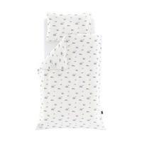 BABYBETTWÄSCHE Little Farm blau Jersey 100/135 cm  - Blau, Basics, Textil (100/135cm) - Träumeland
