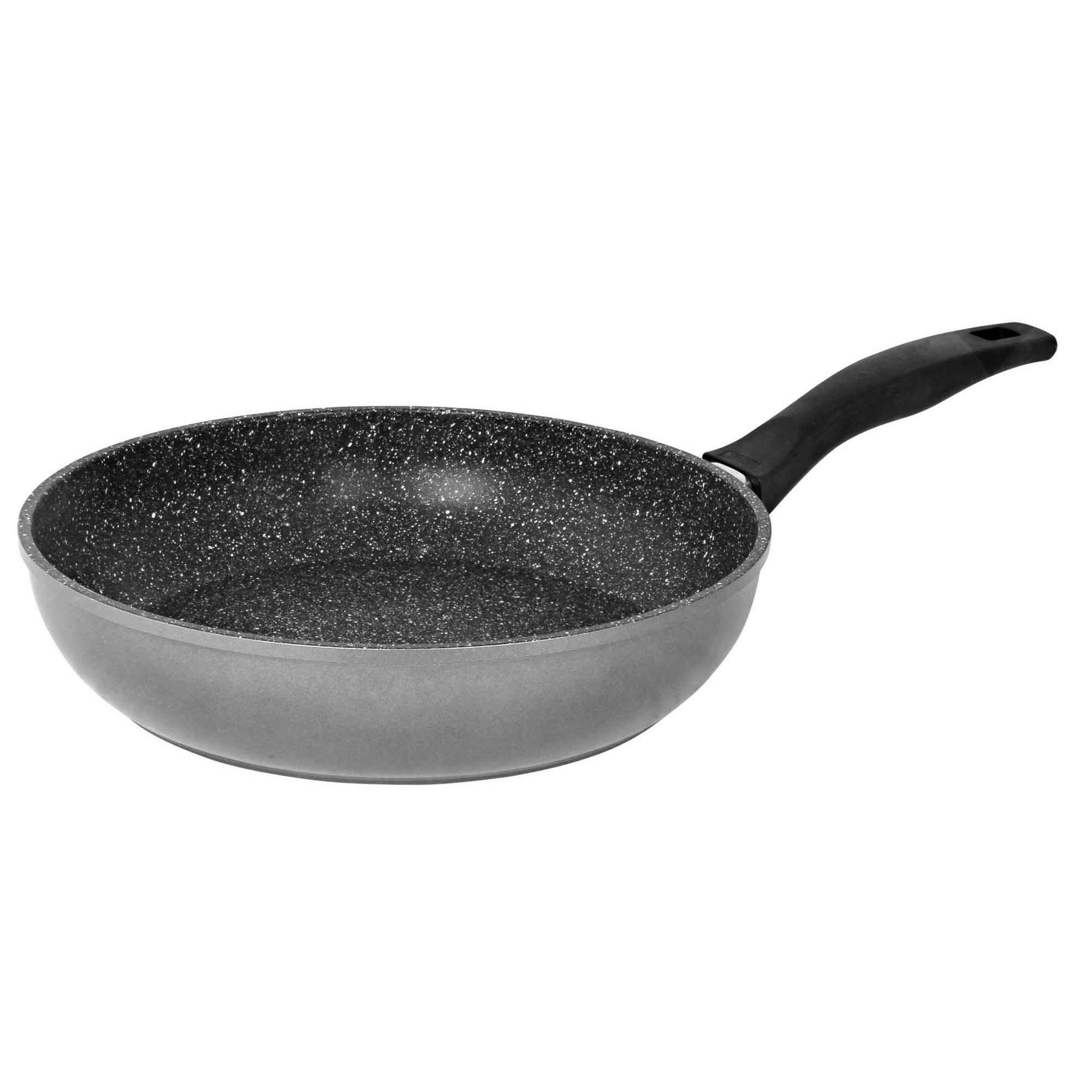 SCHMORPFANNE 28 cm  - Grau, Basics, Metall (28cm) - Stoneline