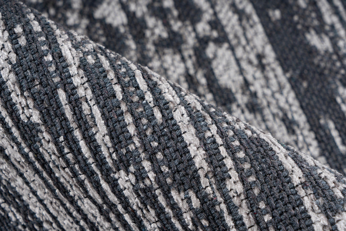 FLACHWEBETEPPICH  Wohnzimmer 120/170 cm Grau rechteckig  - Grau, Basics, Textil (120/170cm) - Kayoom