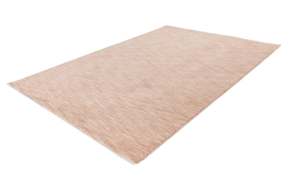 FLACHWEBETEPPICH 80/150 cm Aprikose rechteckig  - Aprikose, Basics, Textil (80/150cm) - Kayoom