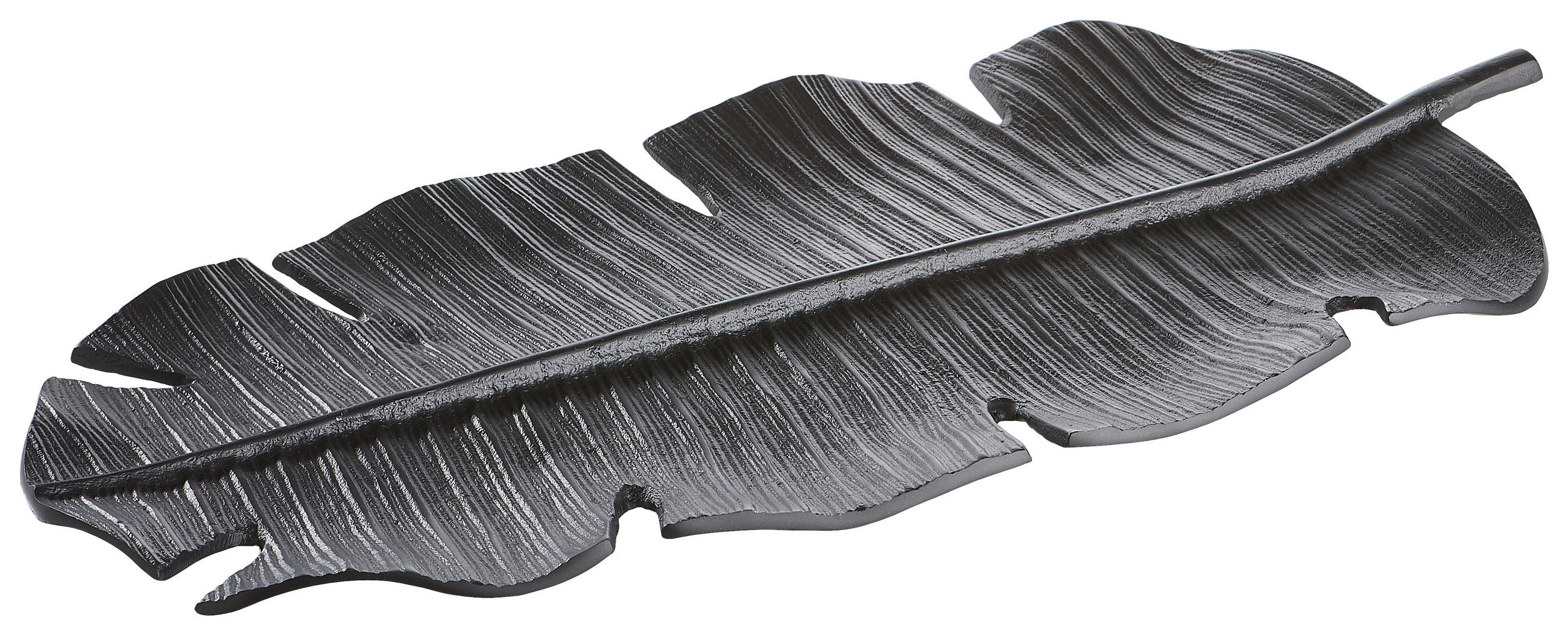 DEKOSCHALE - Schwarz, Trend, Metall (61/31/4cm) - Ambia Home