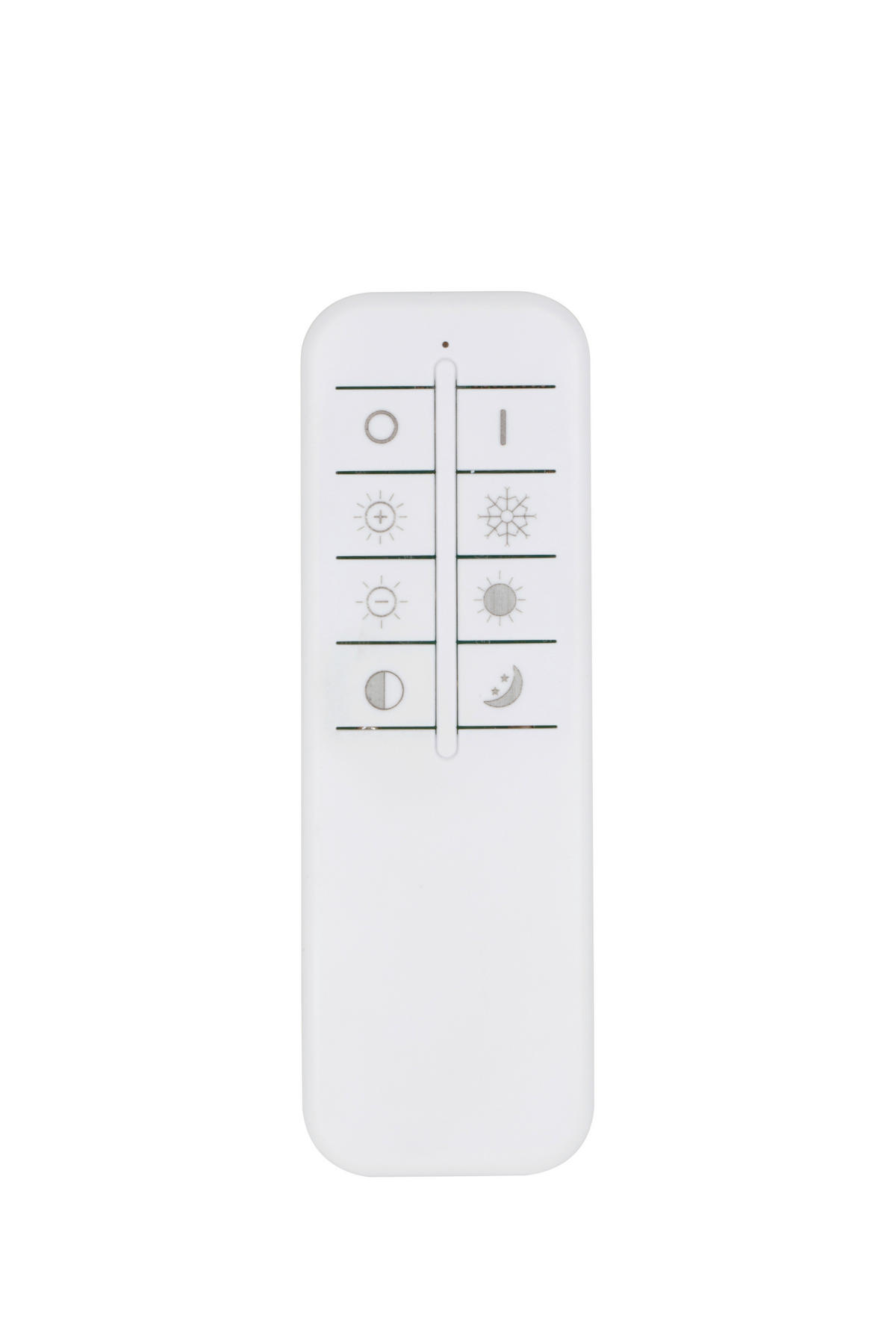 LED-DECKENLEUCHTE 49/8 cm  - Weiß/Nickelfarben, Design, Kunststoff/Metall (49/8cm) - Dieter Knoll