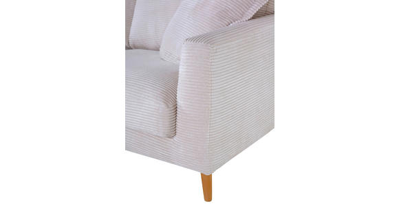 2,5-SITZER Cord Olivgrün  - Naturfarben/Olivgrün, ROMANTIK / LANDHAUS, Holz/Textil (195/69/100cm) - Landscape