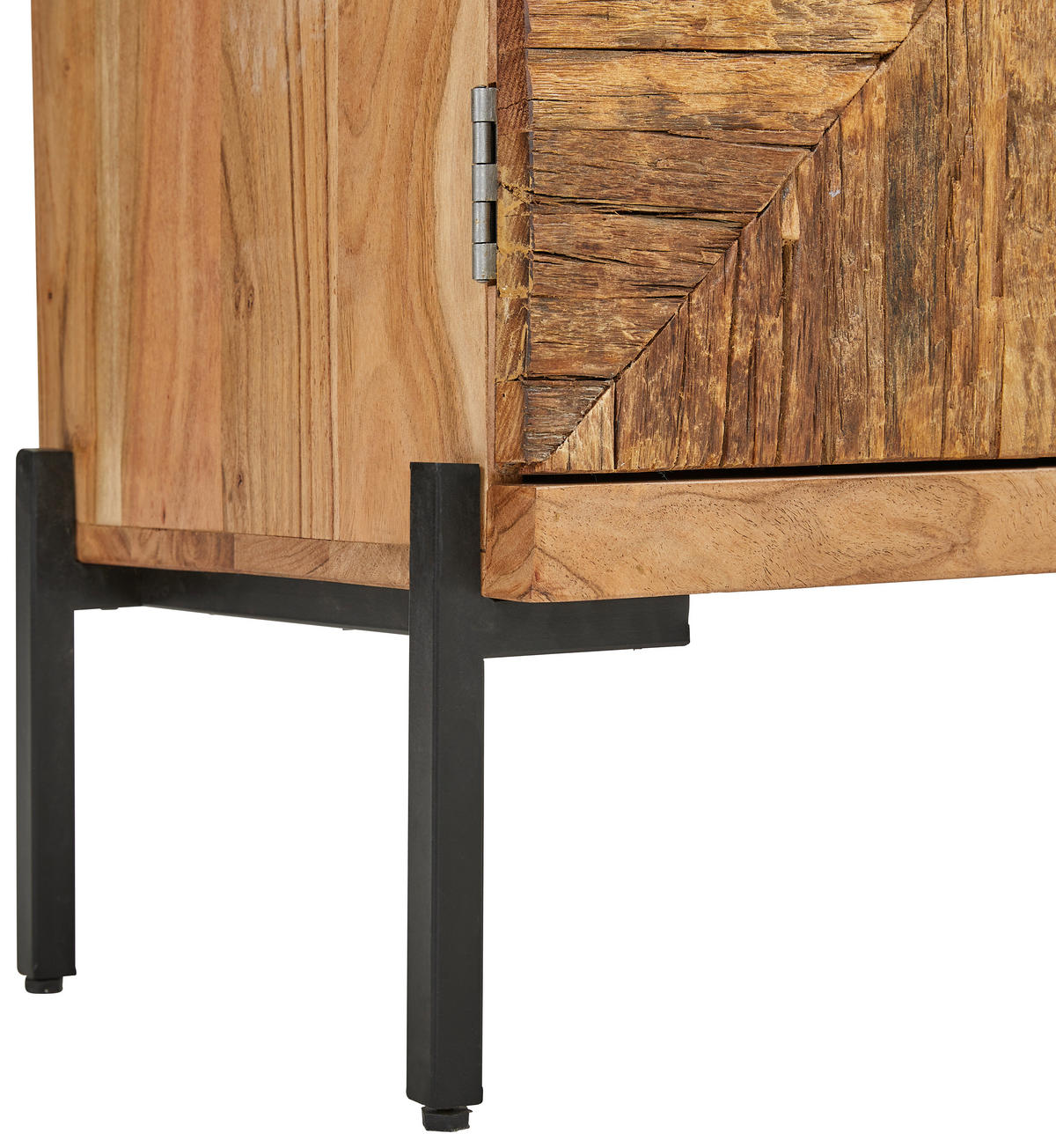 KOMMODE BREAD  in 174/93/40 cm  - Naturfarben/Akaziefarben, MODERN, Holz/Metall (174/93/40cm) - MID.YOU