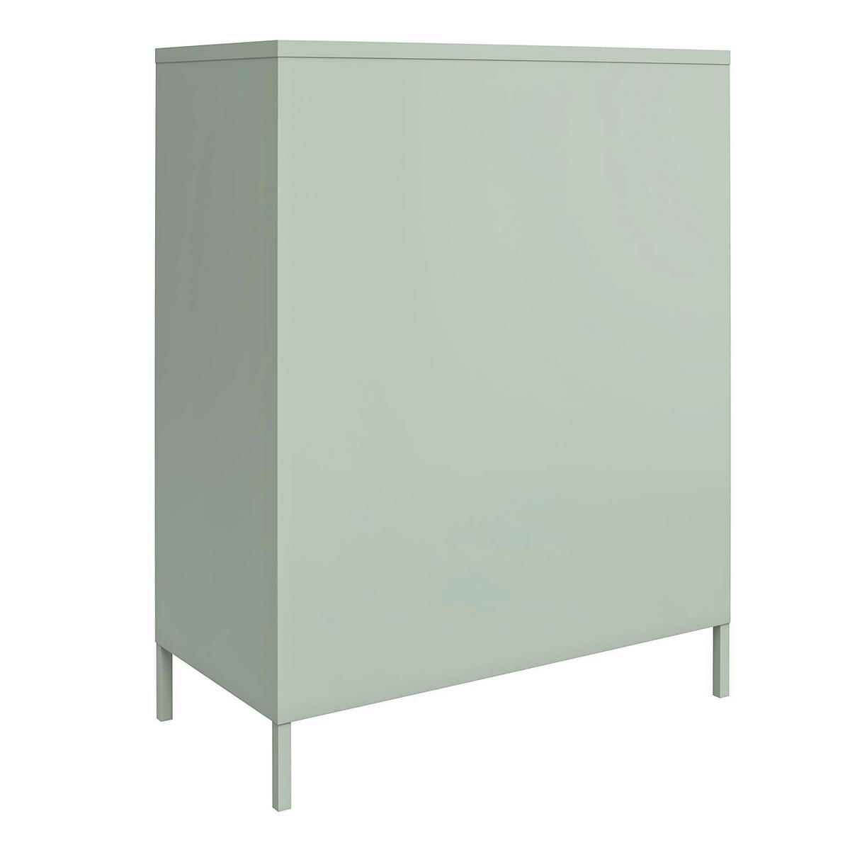 HIGHBOARD Mission District  in 40/102/80 cm  - Hellgrün/Grün, Design, Metall (40/102/80cm) - MID.YOU