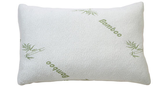 Nackenkissen Carola - Weiß/Grün, KONVENTIONELL, Textil (40/60cm) - Primatex