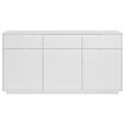 SIDEBOARD Weiß  169/86/38 cm  - Weiß, MODERN, Holzwerkstoff (169/86/38cm) - Carryhome