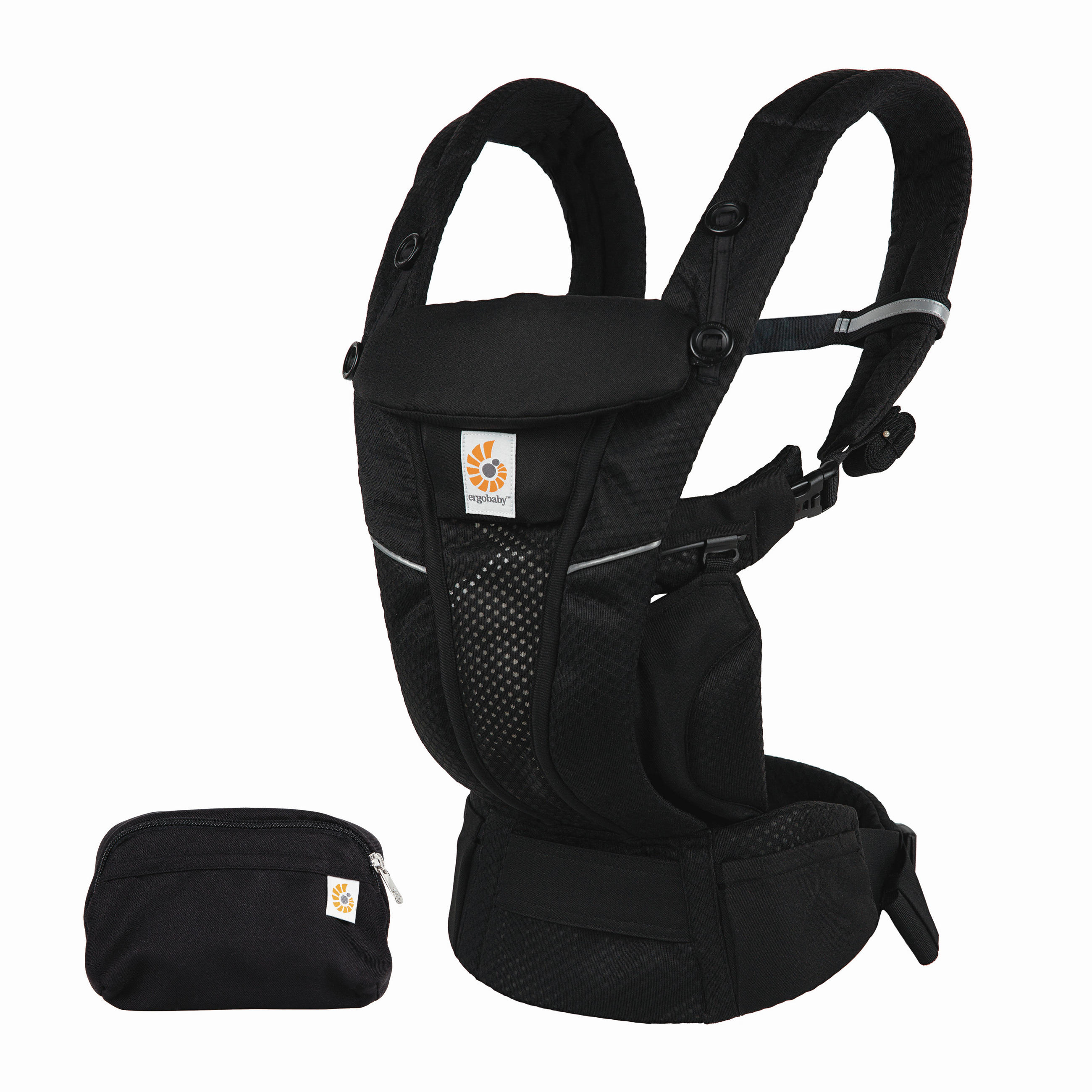 BABYTRAGE Omni Breeze  - Schwarz, Basics, Textil (23,5/16/27cm) - Ergobaby