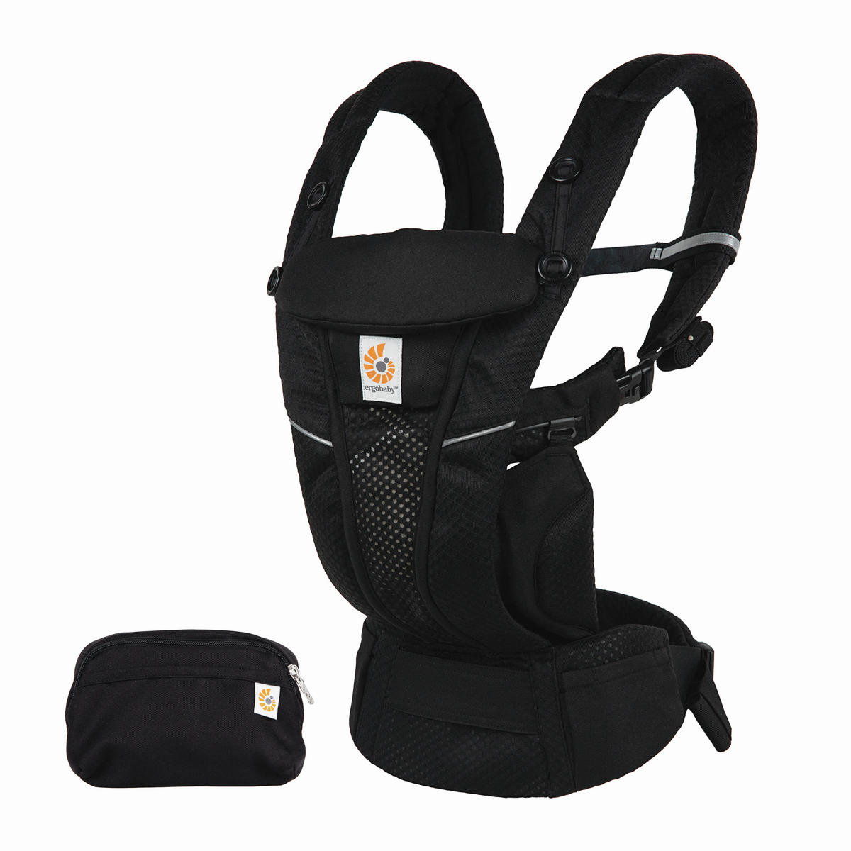 BABYTRAGE Omni Breeze  - Schwarz, Basics, Textil (23,5/16/27cm) - Ergobaby