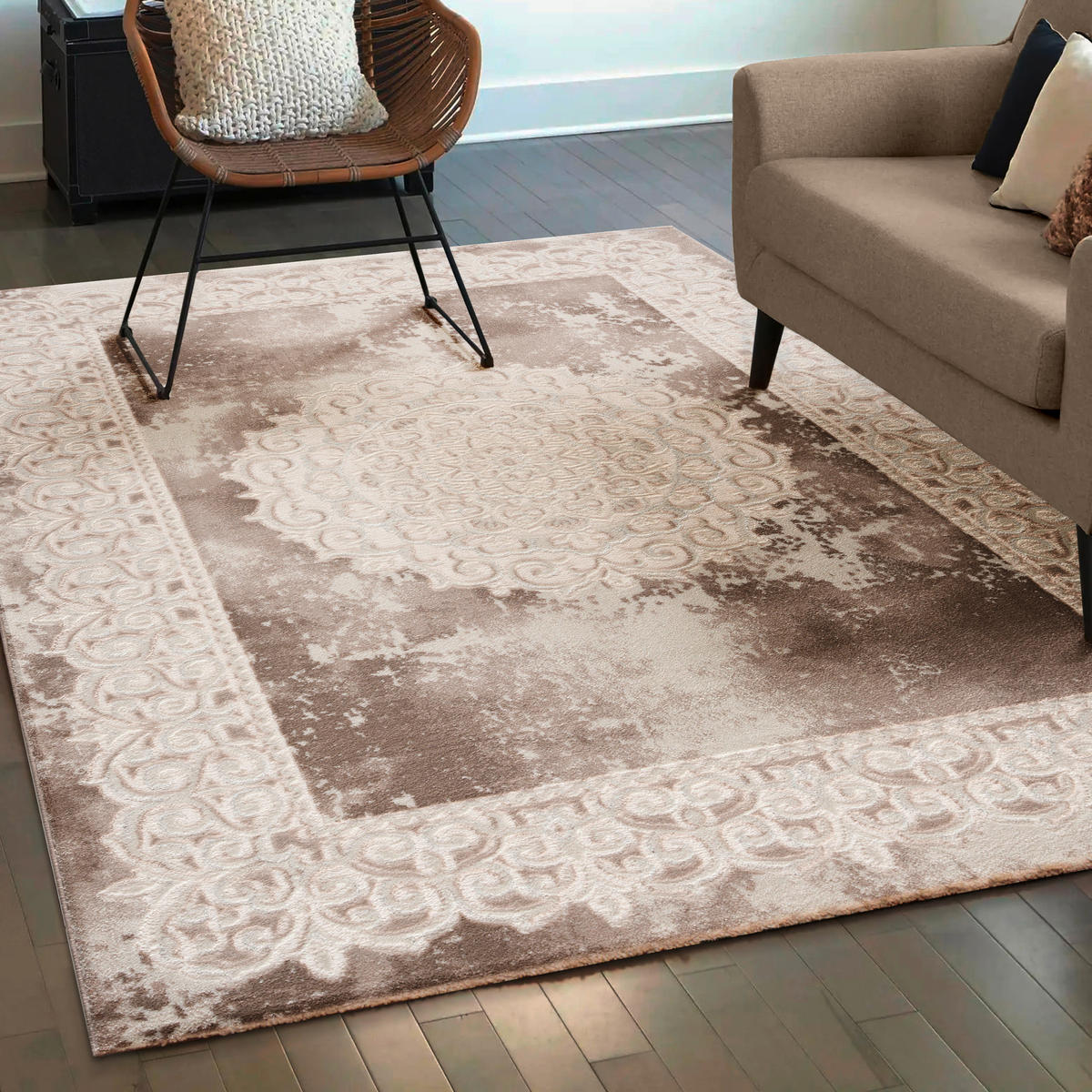 TEKAČ  Harmony     80/300 cm    tkano  bež  - bež, Trendi, tekstil (80/300cm)