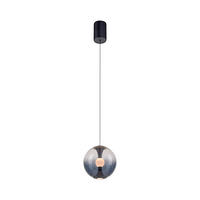 LED-PENDELLEUCHTE PURE Glow 20/80-200 cm   - Grau, MODERN, Glas/Kunststoff (20/80-200cm) - Neuhaus PURE