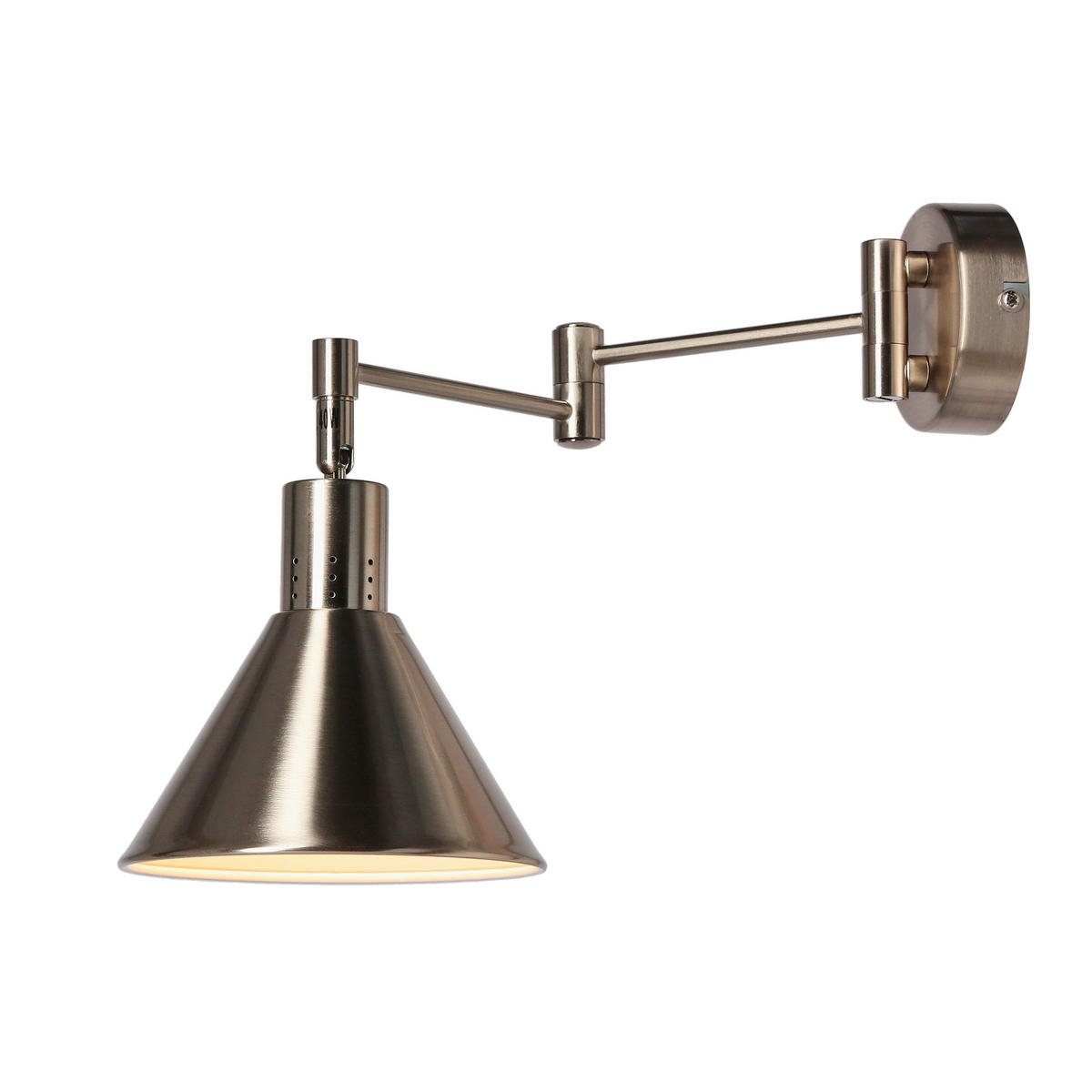 WANDLEUCHTE 37.5/14/17 cm   - Basics, Metall (37.5/14/17cm)
