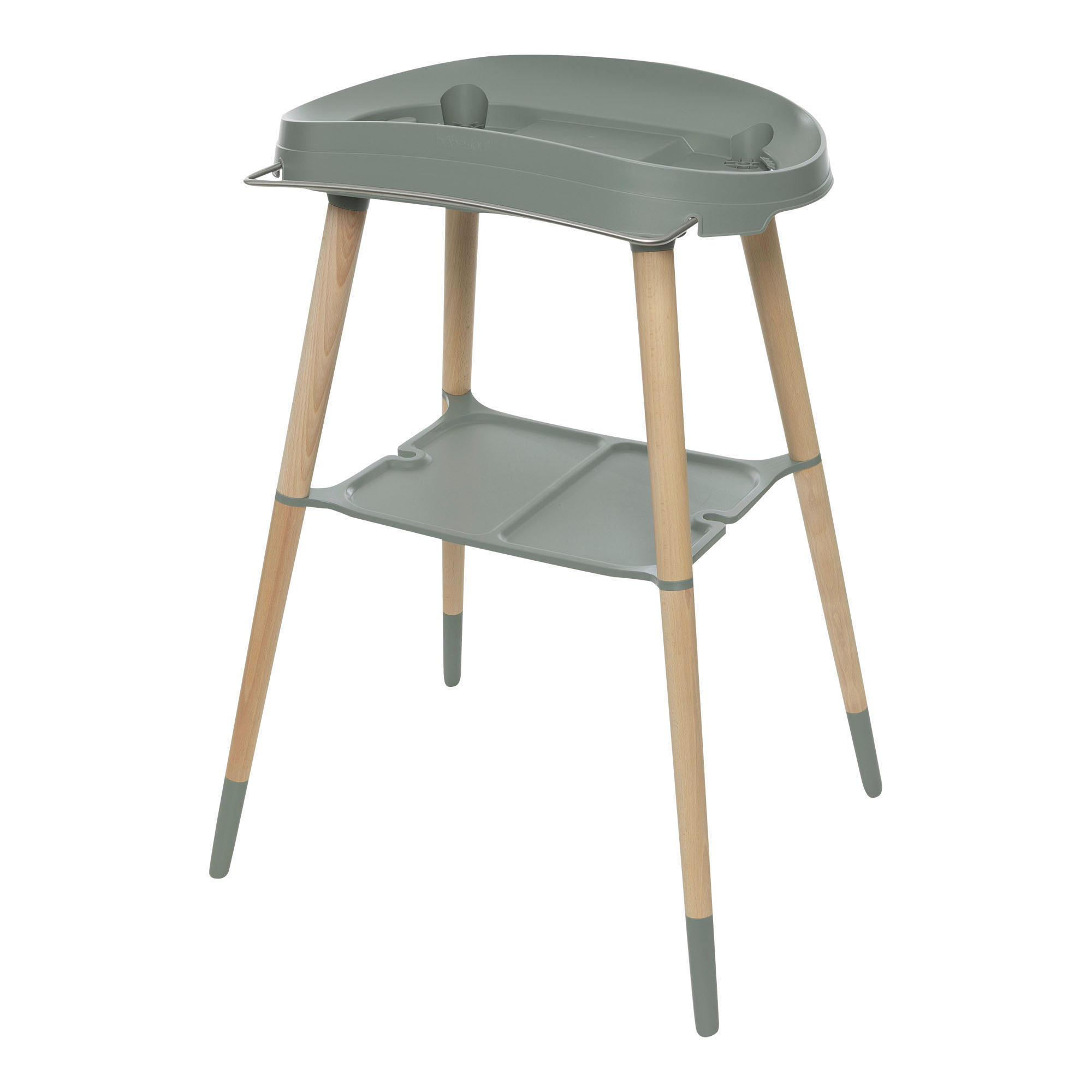 BADEWANNENSTÄNDER Breeze Green  - Grün, Basics, Holz (49,8/60/83,4cm) - Bebe Jou