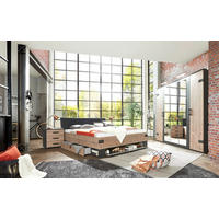 SPALNICA, barve grafita, barve smreke  - barve grafita/barve smreke, Trend, steklo/leseni material - Ti'me