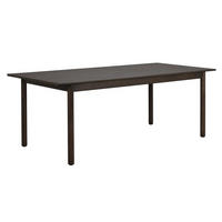 MATBORD brun rektangulär  utdragbar, finns i olika storlekar, finns i olika trädekorer  - brun, Klassisk, trä (205/90/75cm) - Rowico