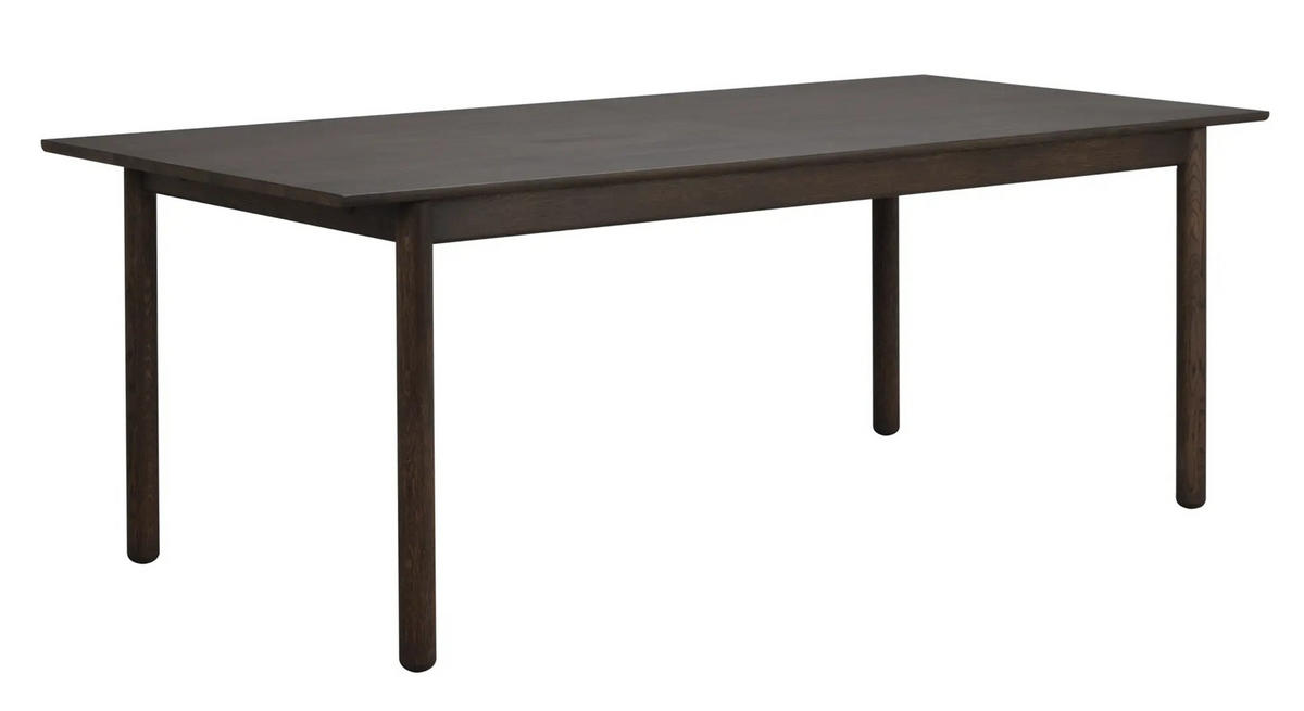 MATBORD brun rektangulär  utdragbar, finns i olika storlekar, finns i olika trädekorer  - brun, Klassisk, trä (205/90/75cm) - Rowico