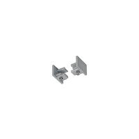 SCHIENENSYSTEM-ENDKAPPEN-SET - Titanfarben, Basics, Kunststoff (3/2/1,8cm) - Trio Leuchten
