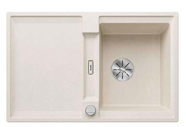 SPÜLE Adria  - Weiß, Basics, Stein (78/20/50cm) - Blanco