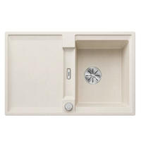 SPÜLE Adria  - Weiß, Basics, Stein (78/20/50cm) - Blanco
