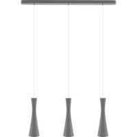 HÄNGELEUCHTE 75/150 cm  - Grau, Design, Holz (75/150cm)
