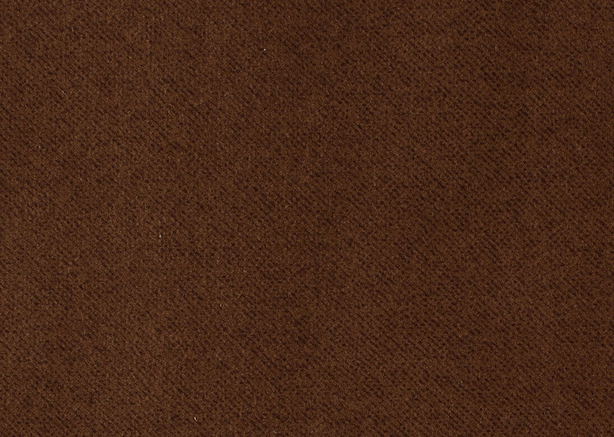 ECKSOFA in Velours Braun  - Schwarz/Braun, Design, Holz/Textil (167/260cm) - Welnova