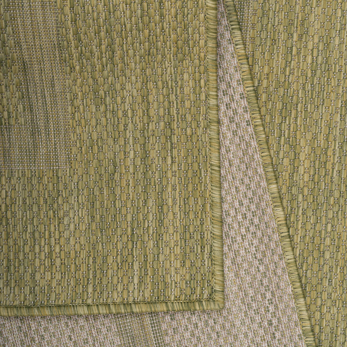 FLATVÄVD MATTA 280/370 cm Relax  - grön, Basics, textil (280/370cm) - Novel