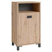 UNTERSCHRANK 42/77,5/31 cm   - Anthrazit/Schwarz, MODERN, Holzwerkstoff/Kunststoff (42/77,5/31cm) - MID.YOU