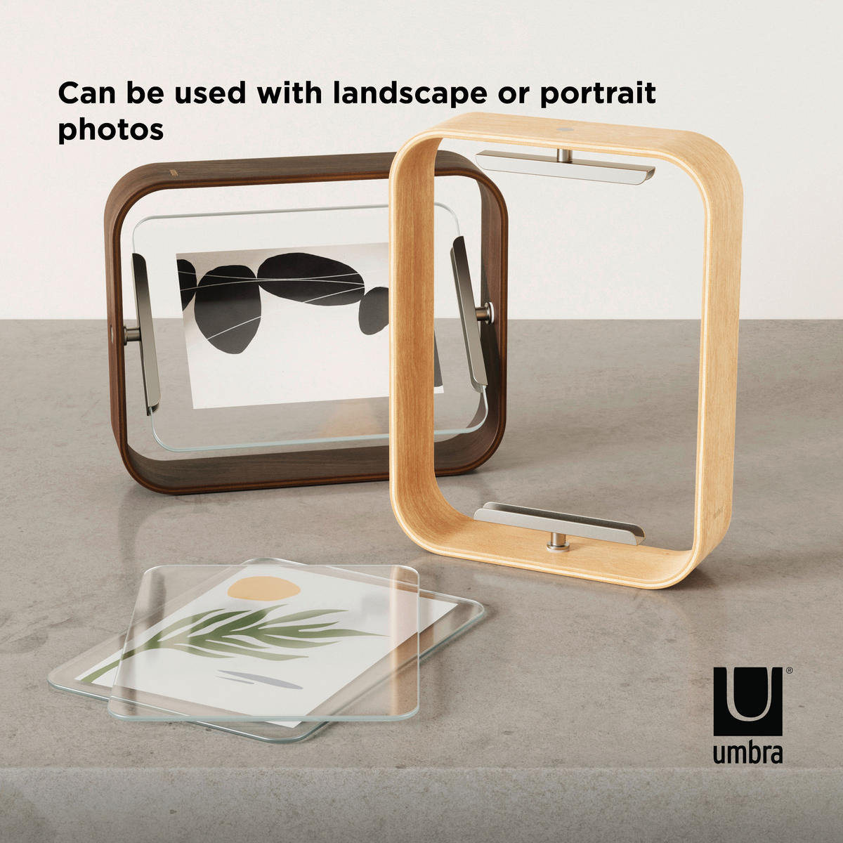 RAM ZA FOTOGRAFIJE      5/24/19 cm    - Osnovno, staklo/drvo (5/24/19cm) - Umbra