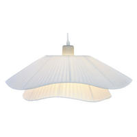 HÄNGLAMPA 50/23 cm  - vit, Klassisk, metall/textil (50/23cm) - Best Price