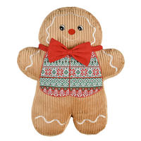 UKRASNI JASTUK  43/56/12 cm   - braon/crvena, Lajfstajl, tekstil (43/56/12cm) - X-Mas