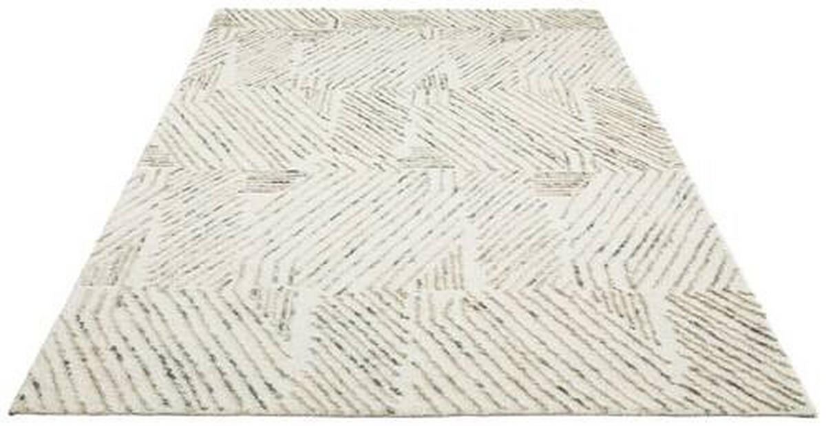WOLLTEPPICH 130/190 cm EDITION ALKATIF MODERN Beige  - Beige, Design, Textil (130/190cm) - Novel