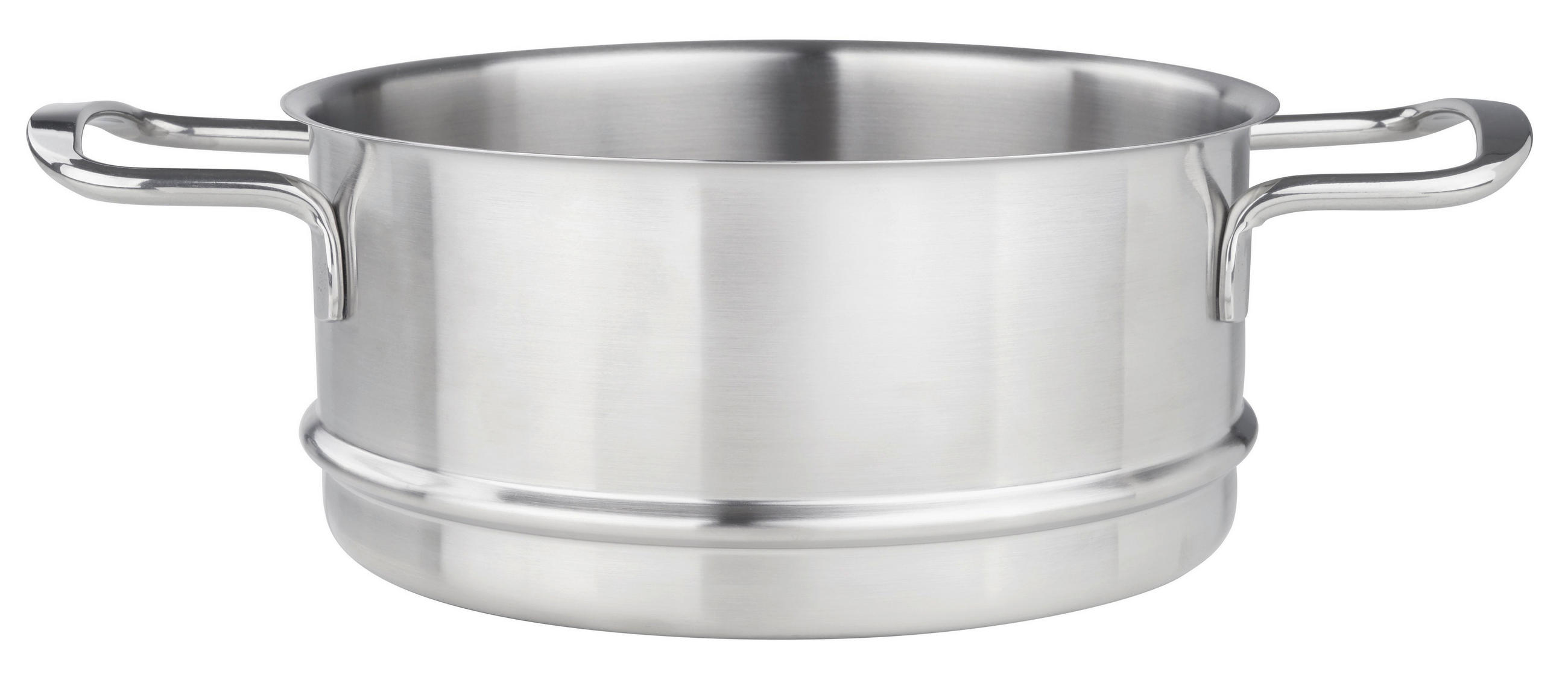 Accesoriu gătit la aburi 2,5 L 20 cm  - culoare inox, Design, metal (20cm) - Chefkoch+Fackelmann