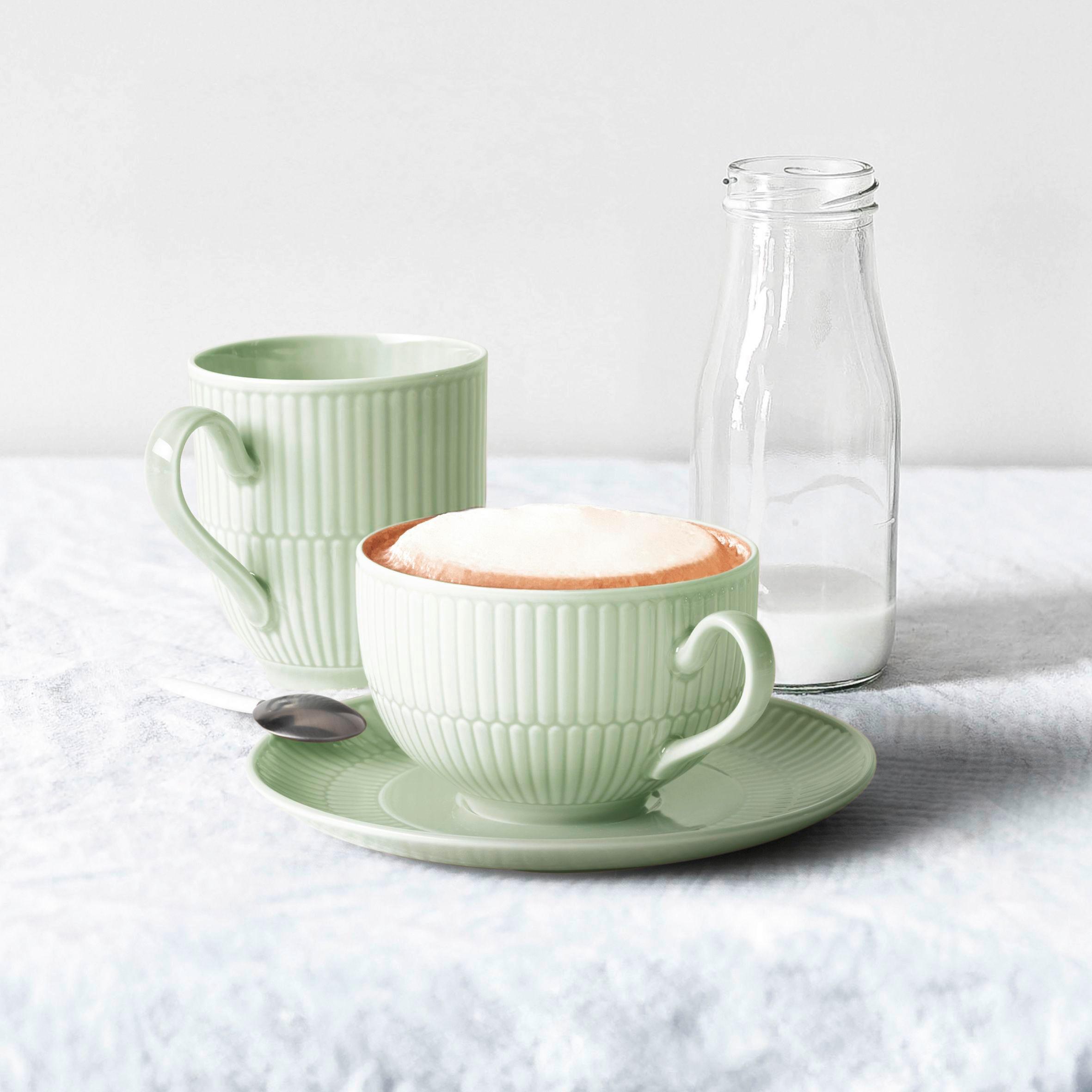 JUMBOTASSE Amina seladon  - Grün, KONVENTIONELL, Keramik (12,9/10,10/6,7cm) - Seltmann Weiden