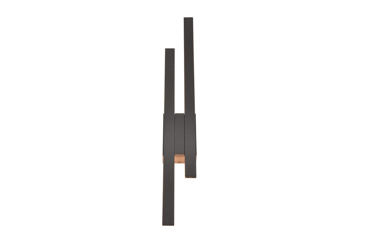 AUSSENWANDLEUCHTE TAWA 9/61,5/6,5 cm  - Anthrazit, Design, Metall (9/61,5/6,5cm) - Trio Leuchten