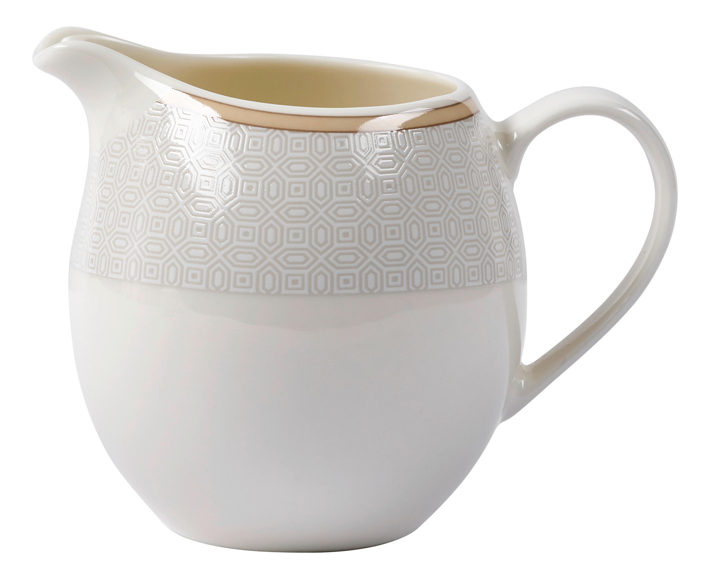 MILCHKÄNNCHEN - Beige/Weiß, Basics, Keramik (11/8/9cm) - Ritzenhoff Breker