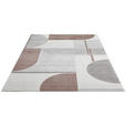 WEBTEPPICH 200/290 cm Valencia  - Bordeaux/Weiß, Design, Textil (200/290cm) - Novel