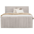BOXSPRINGBETT 160/200 cm in Beige - Beige/Schwarz, KONVENTIONELL, Kunststoff/Textil (160/200cm) - Carryhome