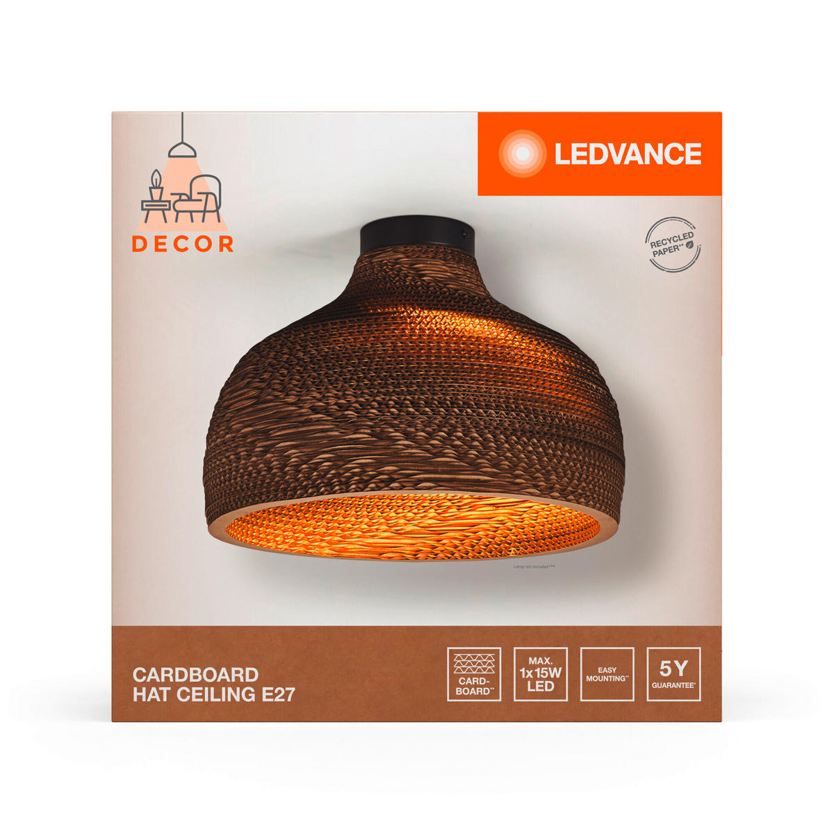 DECKENLEUCHTE 36/27,5 cm   - KONVENTIONELL (36/27,5cm) - Ledvance