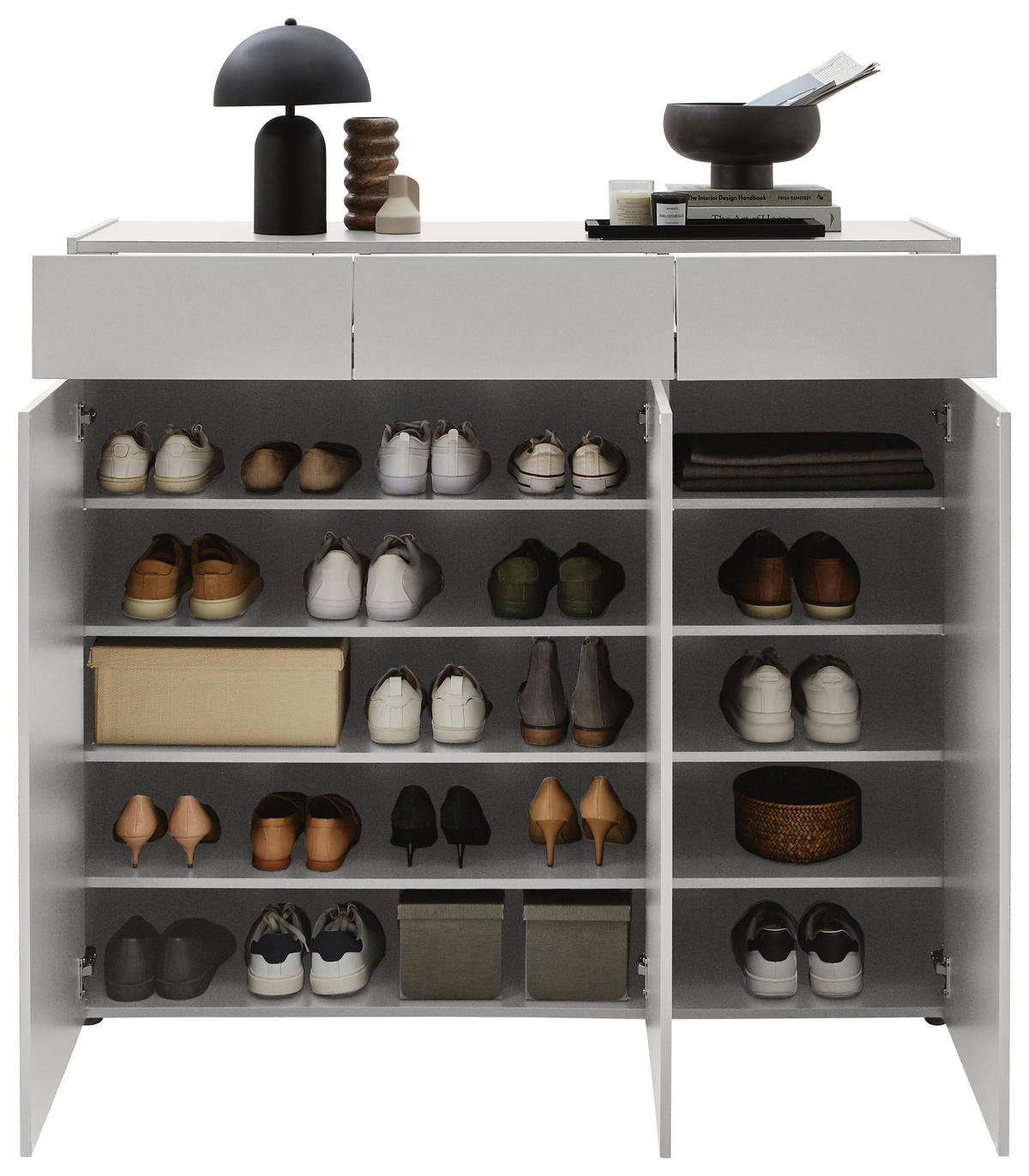 GARDEROBE 4-teilig  in 185/199/40 cm  - Kaschmir, Design, Holzwerkstoff (185/199/40cm) - Voleo