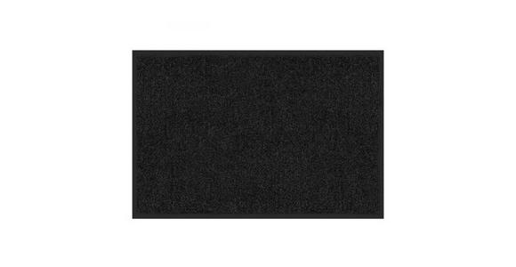 SCHMUTZFANGMATTE 40/60 cm Schwarz - Schwarz, KONVENTIONELL, Kunststoff/Textil (40/60cm) - Esposa