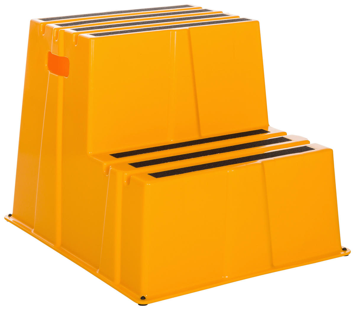TRITTHOCKER Gelb  - Gelb, Basics, Kunststoff (57/51/65cm) - MID.YOU