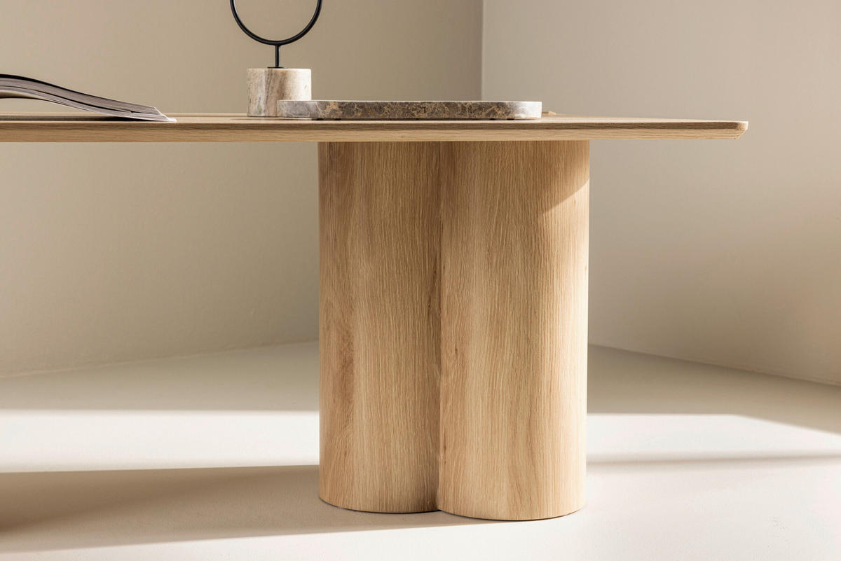 COUCHTISCH Pappel 120/60/45 cm rechteckig Beige  - Beige, MODERN, Holz (120/60/45cm) - Livetastic