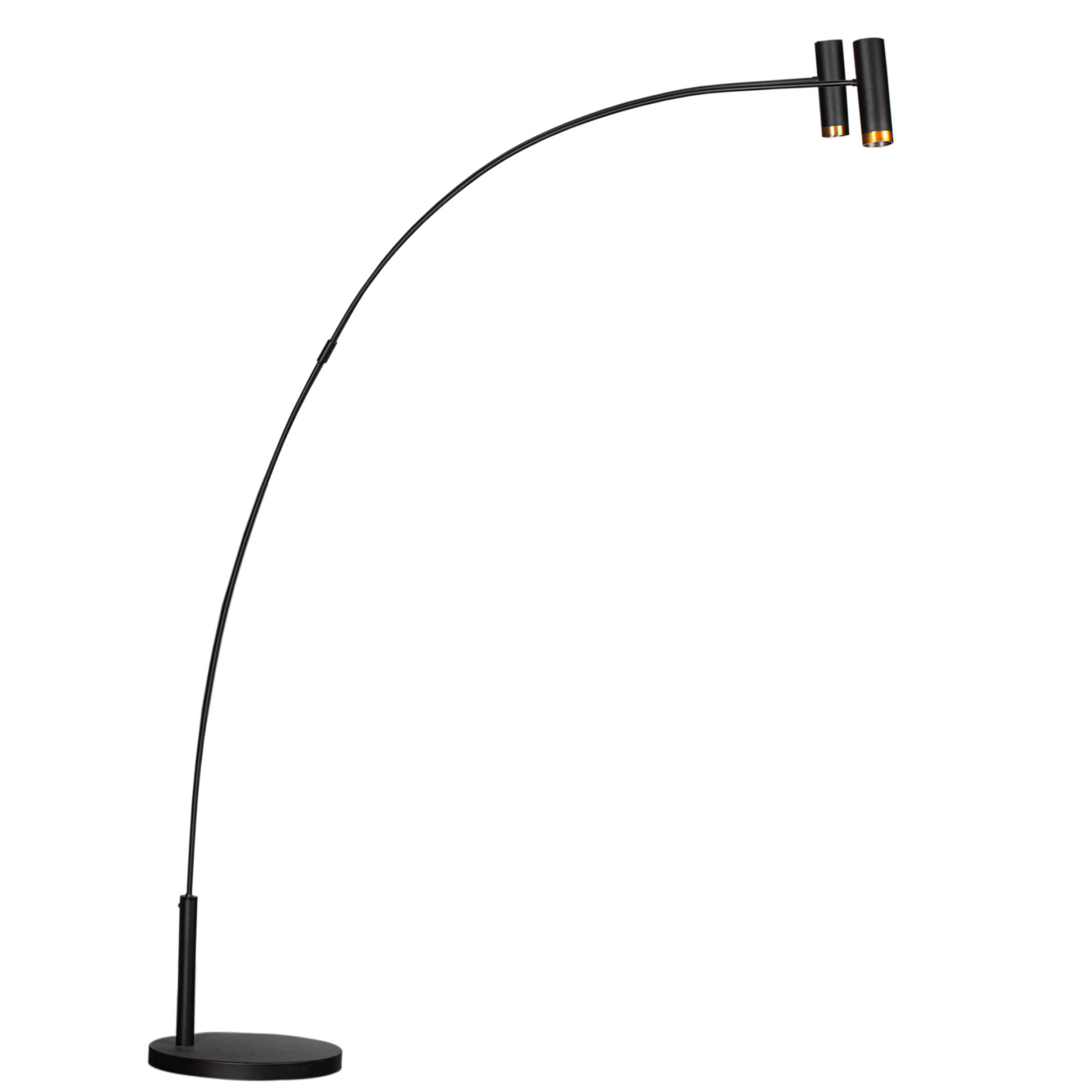 BOGENLEUCHTE 6/120 cm    - Goldfarben/Schwarz, Basics, Metall (6/120cm) - By Rydéns