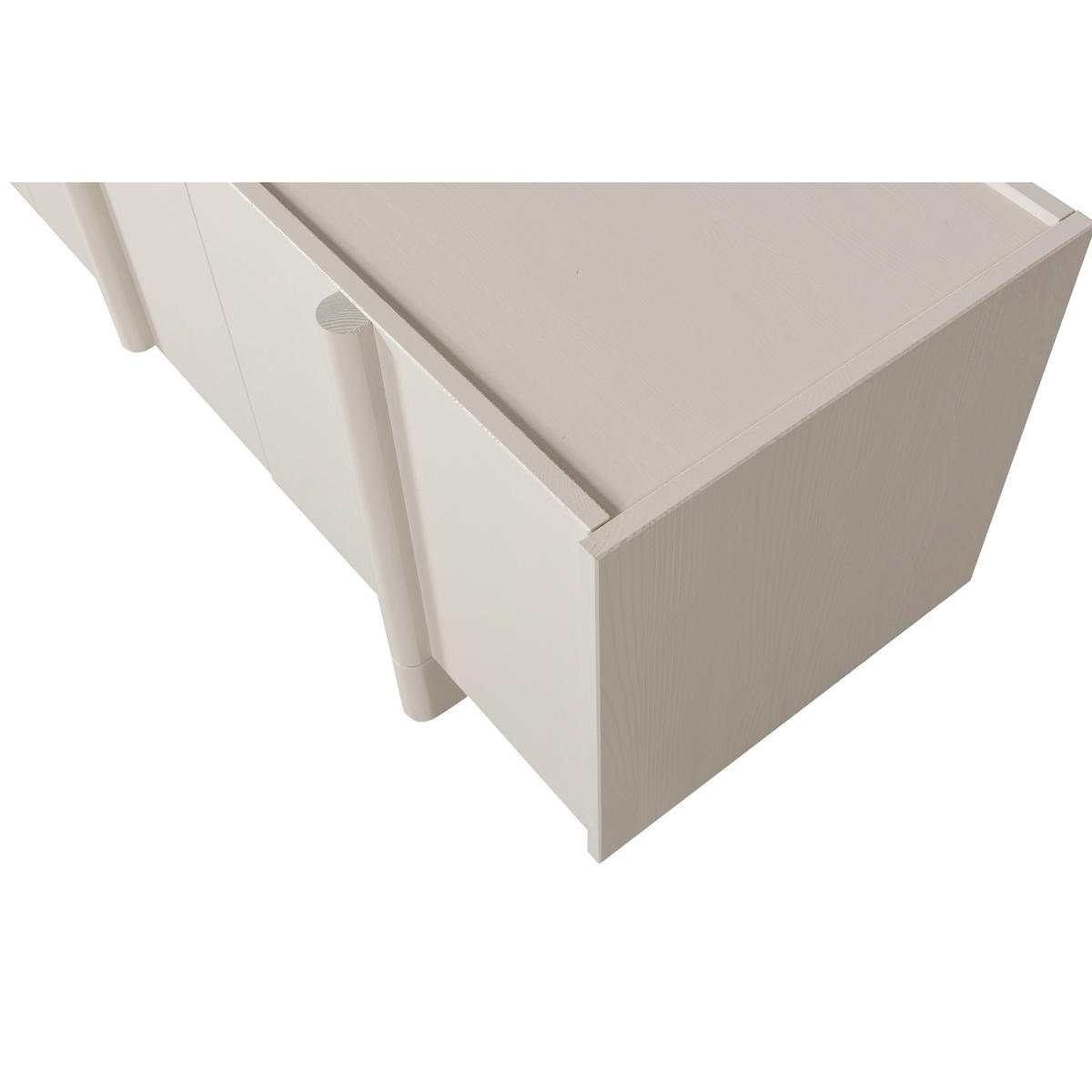 LOWBOARD Basu 152/53/46 cm   - Grau, Design, Holz (152/53/46cm) - Livetastic