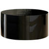 COUCHTISCH 60/60/30 cm rund Schwarz Hochglanz  - Schwarz Hochglanz, Design, Holzwerkstoff (60/60/30cm) - Livetastic