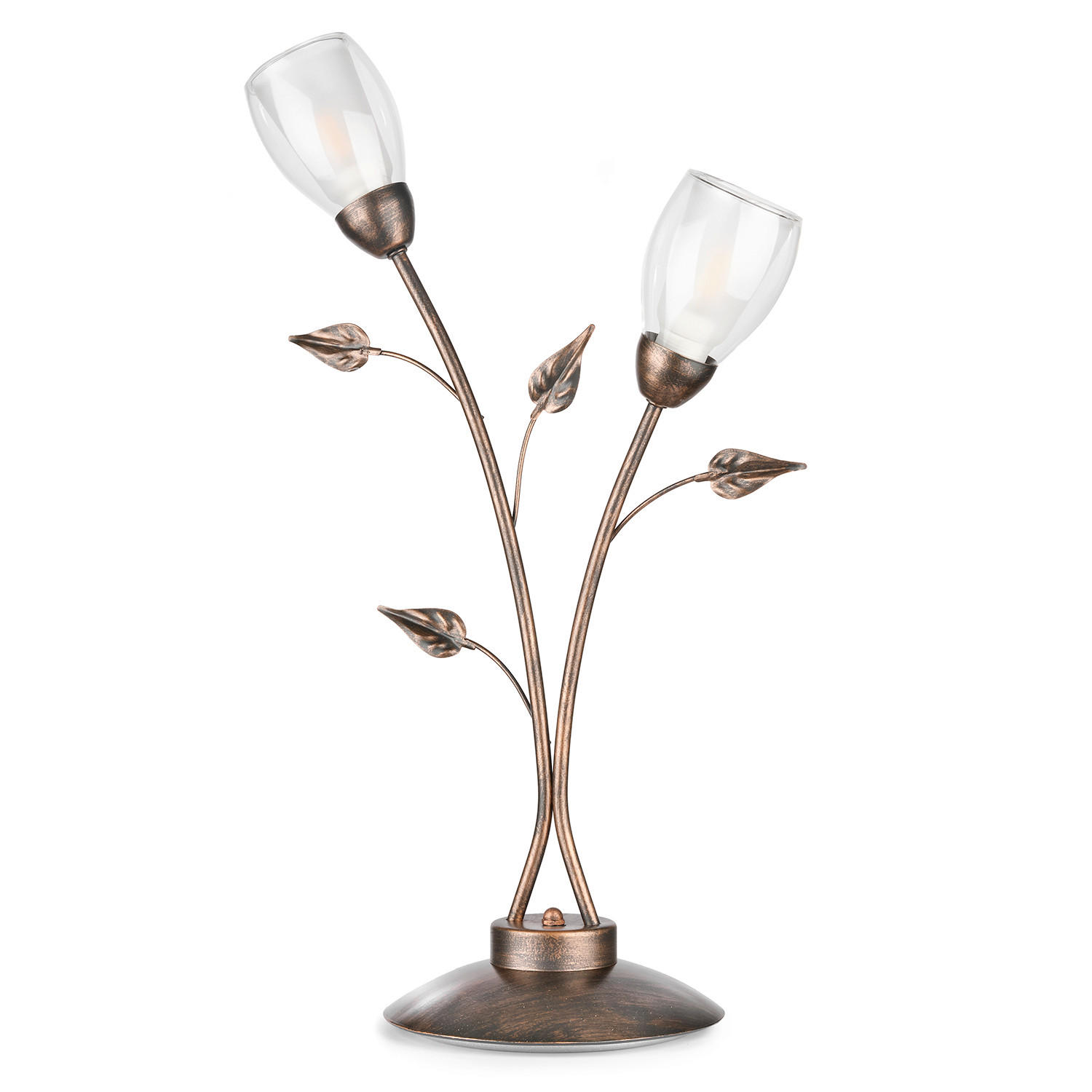 TISCHLEUCHTE 34/21/60 cm   - Limette/Weiß, KONVENTIONELL, Kunststoff/Textil (34/21/60cm)