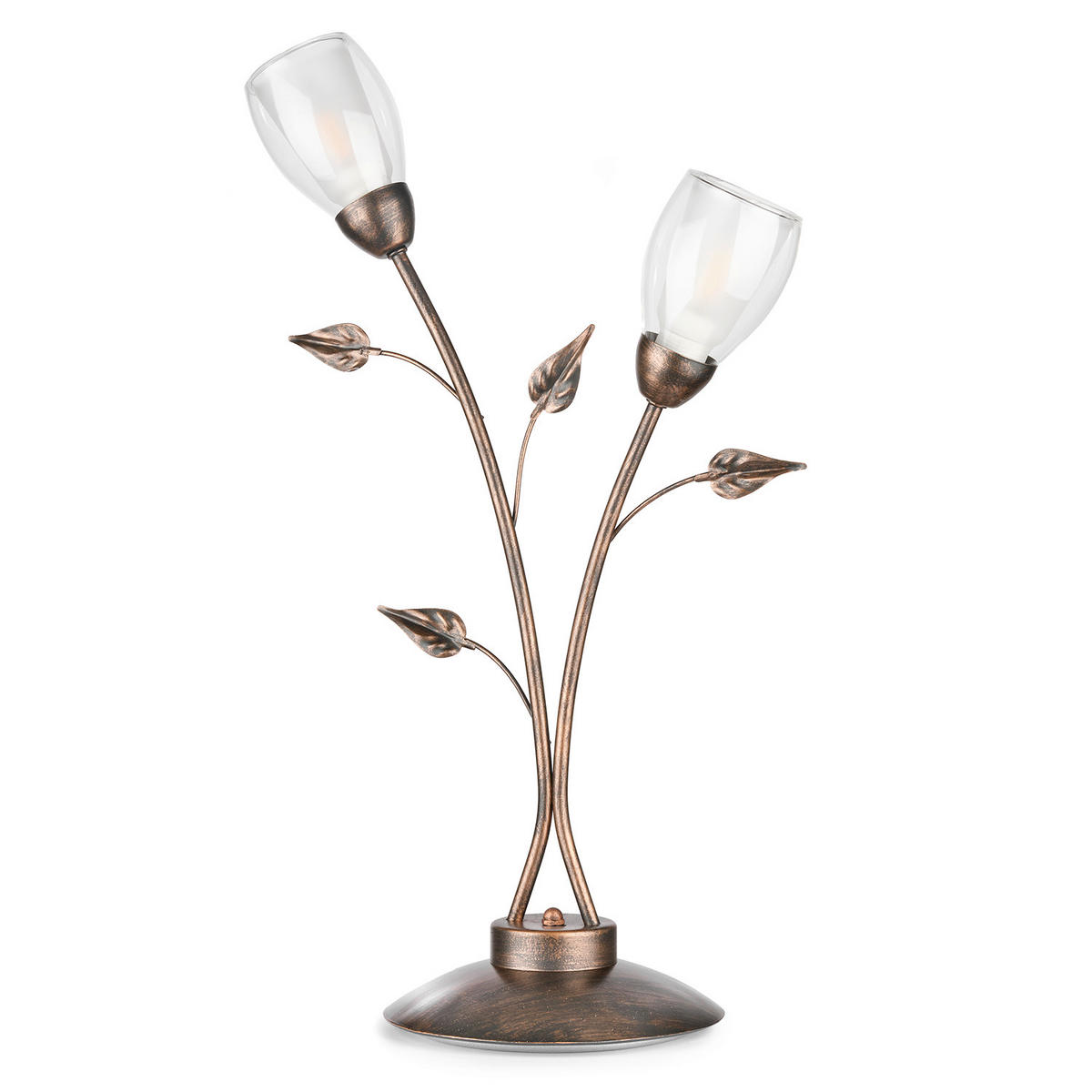 TISCHLEUCHTE 34/21/60 cm   - Limette/Weiß, KONVENTIONELL, Kunststoff/Textil (34/21/60cm)