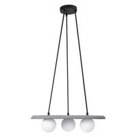 PENDELLEUCHTE 50/38,5/150 cm  - Grau, Natur, Glas/Stein (50/38,5/150cm) - Ledvance